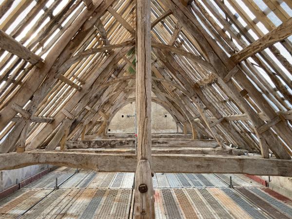 Charpente | © Abbaye de Longues